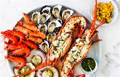 4 live maine 'chicken' lobsters, approximately 1 pound each. Seafood Christmas Dinners - 85 Easy Seafood Dinners Best ...