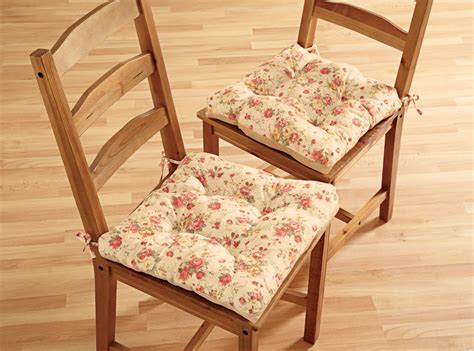 Signature design by ashley ralene dining room chair set of 2, medium brown. Kitchen Chair Cushions with Ties