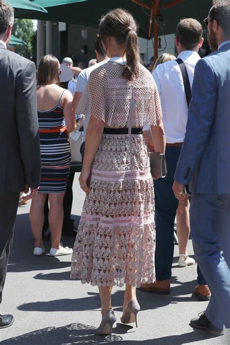 Pippa Middleton Takes The Nearly Naked Trend To Wimbledon Huffpost Uk