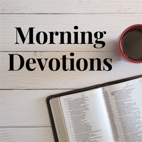 Morning Devotion Rathdrum Bible