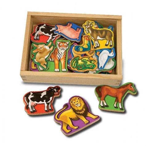 Buy Melissa And Doug Animal Magnets In A Box Of 20