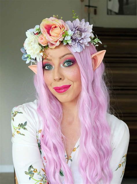Colorful Fairy Makeup Halloween Tutorial And Costume