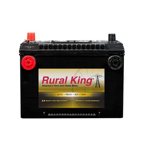 Rural King Battery 78DT 72 Auto Batteries Use Retro Series With
