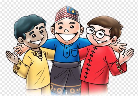 Malaysian Chinese Malaysian Indians Hari Merdeka Malay Cartoon Child