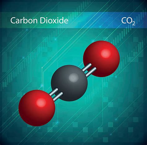 Carbon Dioxide Molecule Illustrations Royalty Free Vector Graphics