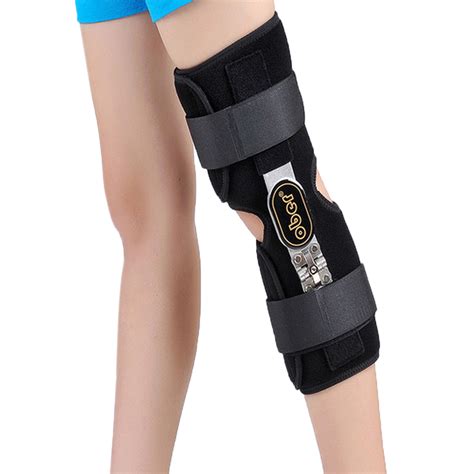 Medical Knee Brace Fixator Aluminum Stabilizer Support For Knee Joint