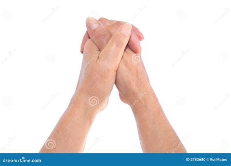 Hands Crossed Stock Photo Image 2783680