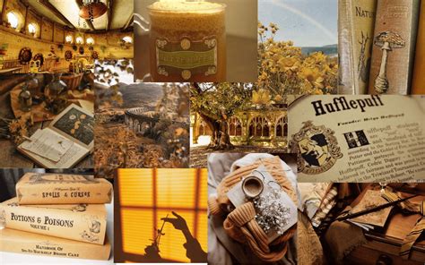 Top More Than Hufflepuff Aesthetic Wallpaper Best In Cdgdbentre