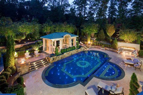16 Stunning Mediterranean Swimming Pool Designs To Beautify Your Yard Swimming Pool Designs