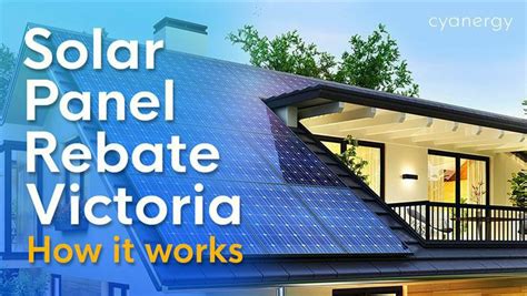 Solar PAnels Victoria Rebate