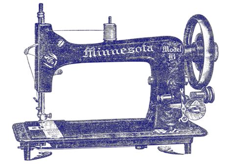 Vintage Sewing Machine Clip Art Image Clipsafari