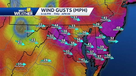 Strong Wind Gusts To Continue Into Friday