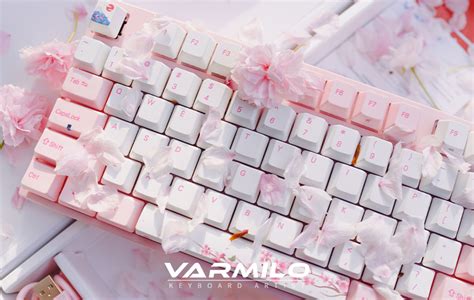 Sakura Themed Custom Mechanical Keyboard Ayanawebzine Com