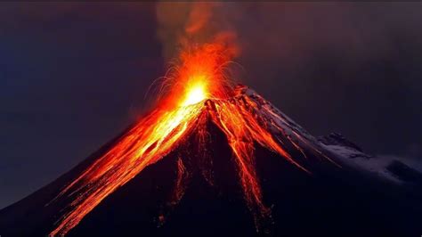 Erupcion Volcanica X Ciencias Naturales Online