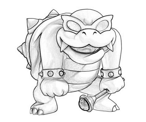 40 Super Mario Koopalings Coloring Pages Pictures