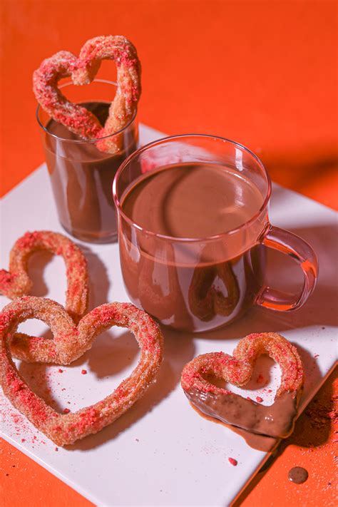 Strawberry Churros Hot Chocolate Kiyafries