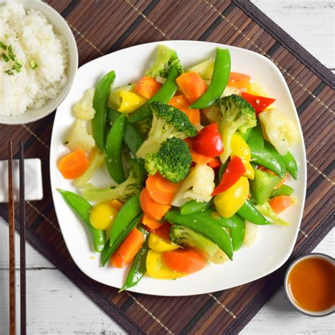 Mixed Vegetable Stir Fry Chinese