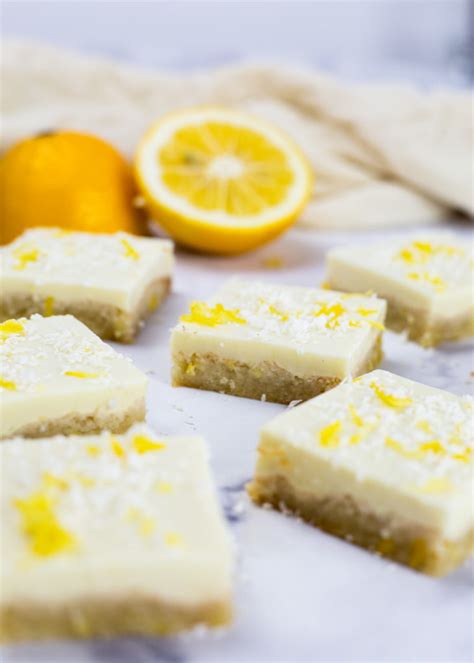Too much sugar and not enough lemon taste. Creamy Lemon Squares (Paleo & Gluten Free) - Love Food Nourish