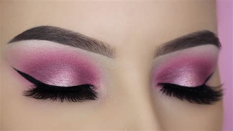 Pink Eye Makeup Tutorial For Beginners Saubhaya Makeup