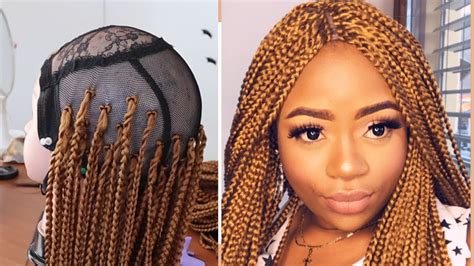 How To Do Crochet Braid Wig Without Closure Youtube