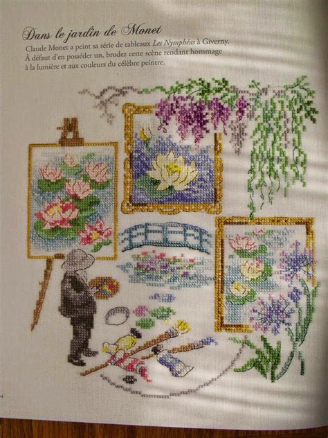 Veronique enginger floral cross stitch. Crafts and other pleasures: Veronique Enginger "Les plus ...
