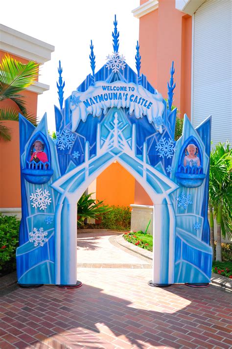Frozen Theme Party Decoration By Fantasyparty Frozen Decoracion