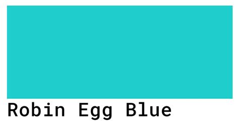Robin Egg Blue Color Codes The Hex Rgb And Cmyk Values That You Need