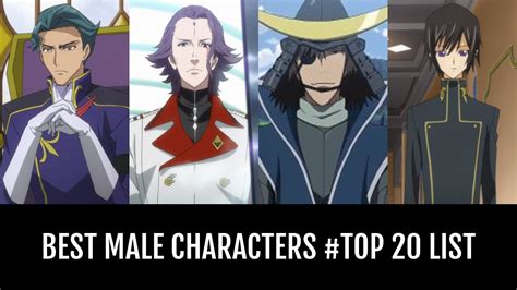 Best Male Characters Top 20 By Lusikas Anime Planet