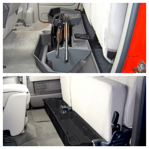 Under Seat Storage For The Truck 2015 Gmc Sierra Double Cab