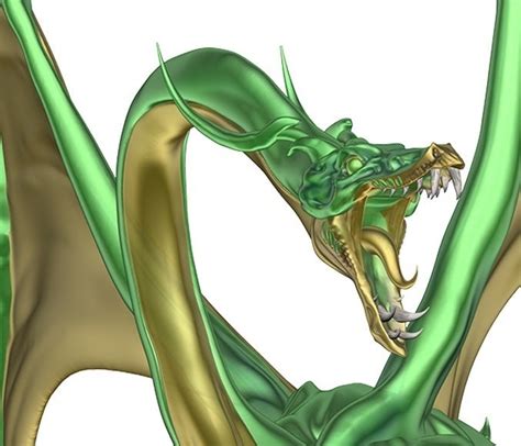 Dungeons And Dragons Emerald Dragon Gets A New Look