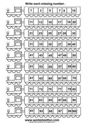 We did not find results for: Kindergarten Worksheets Counting to 100 | Worksheetfun ...