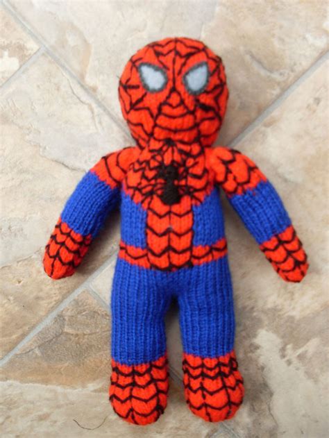 Ravelry Suetiff S Spiderman Doll Knitted Dolls Knitted Doll