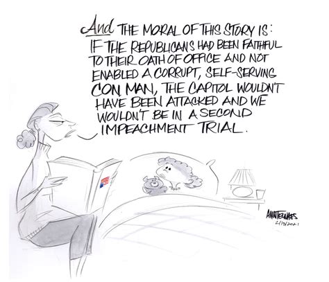 Ann Telnaes Cartoons The Second Trump Impeachment Trial The Washington Post