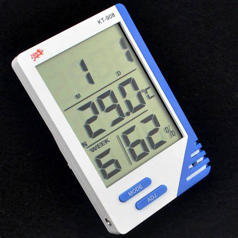 Digital Thermometer Hygrometer Indoor Outdoor Temperature Humidity Met