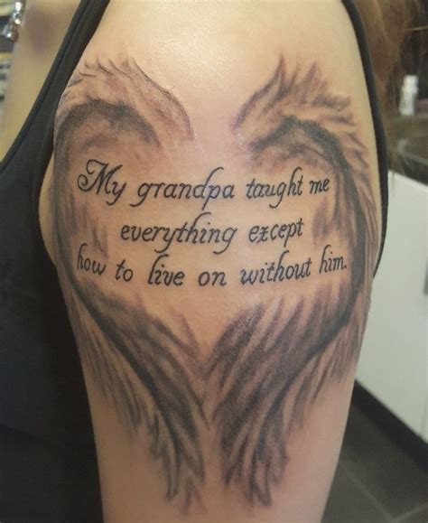 35 Small Memorial Tattoos For Grandpa Stephiedaley