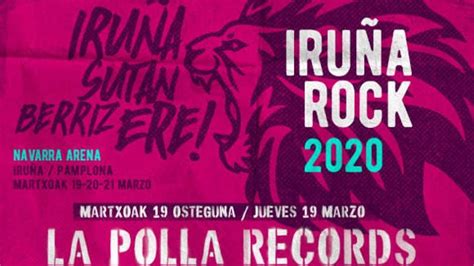 La Polla Records Y El Drogas Entre Los Nuevos Conciertos Del Iruña Rock