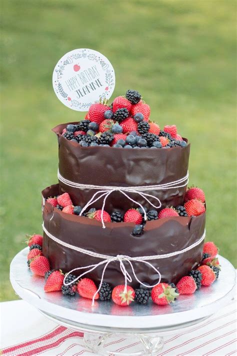 We're not about sickly sweet stuff, but there are some cravings only a brownie can satisfy. Rustic Books and Berries Dessert Table | Healthy birthday ...