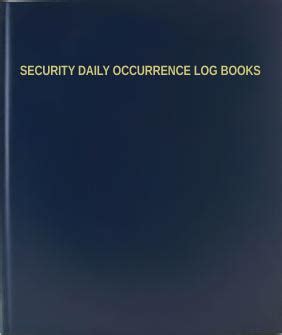 Annualized rate of occurrence is the likelihood, often drawn from historical data, of an event occurring within a year. SECURITY DAILY OCCURRENCE LOG BOOKS - logbookstore.com