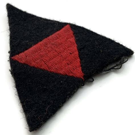 Ww2 British 3rd Infantry Division Cloth Formation Sign Patch Badge