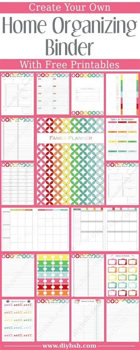 Free Home Management Printables