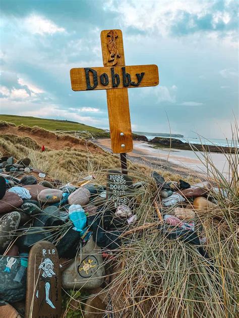How To Find Dobbys Grave In Freshwater West Harry Potter Beach Wales