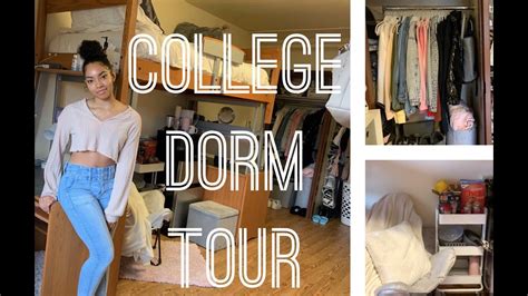 College Dorm Tour 2020 University Of Michigan Hayley Gabrielle