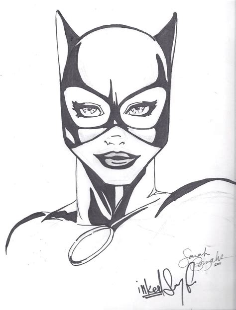 How To Draw Catwoman Easy Draw Easy