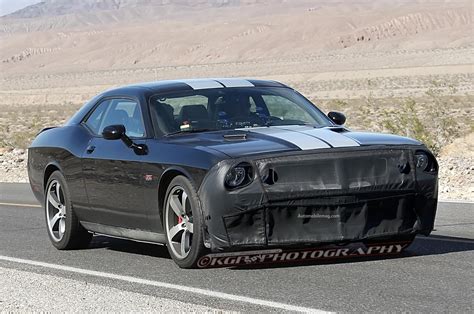 Supercharged Dodge Challenger Srt8 Hellcat Spied