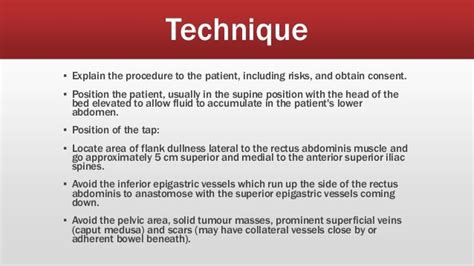 Ascitic Tap Or Paracentesis