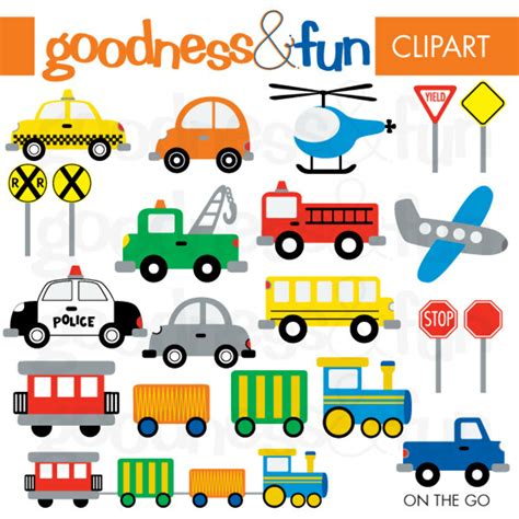 Download High Quality Preschool Clipart Transportation Transparent Png