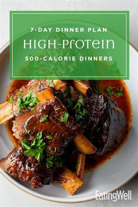 If you want animal protein with dinner, go with fish. High-Protein 500-Calorie Dinners | 500 calorie dinners ...