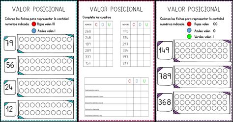 Trabajamos Unidades Decenas Y Centenas Imagenes Educativas