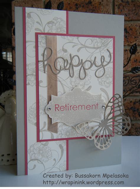 Happy Retirement Card Stampin Up Everything Eleanor Back To The