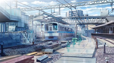 4k Anime Train Vista By 洛子roko